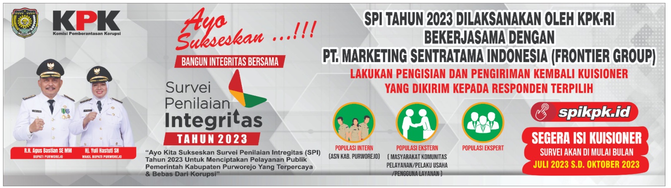 Survey Penilaian Integritas